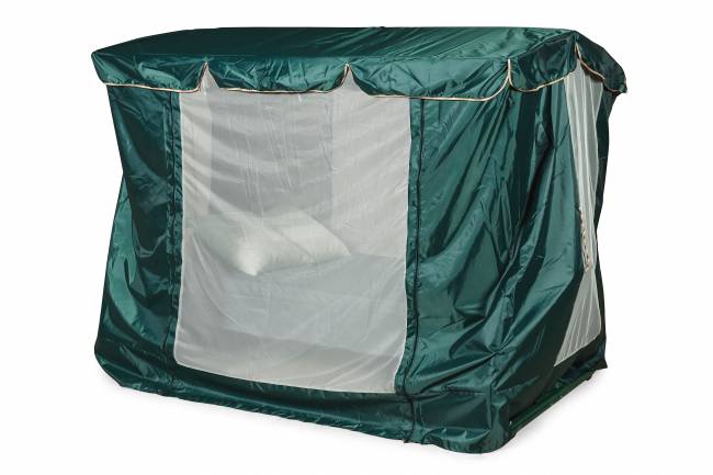 Садовые качели ТОРНАДО PREMIUM зеленые