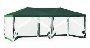 Тент садовый из полиэстера 3x6x2,5 зеленый Тент садовый из полиэстера 3x6x2,5 зеленый