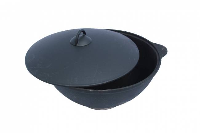 Казан чугунный 10л. С крышкой Казан чугунный 10л. С крышкой