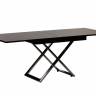Стол-трансформер Левмар Cross D23/S79 венге/ опоры нерж.сталь