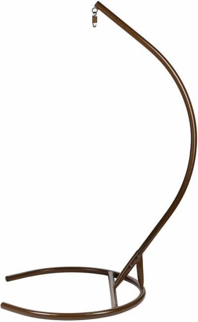 Стойка для одноместного подвесного кресла коричневая (Дуга+Основание)