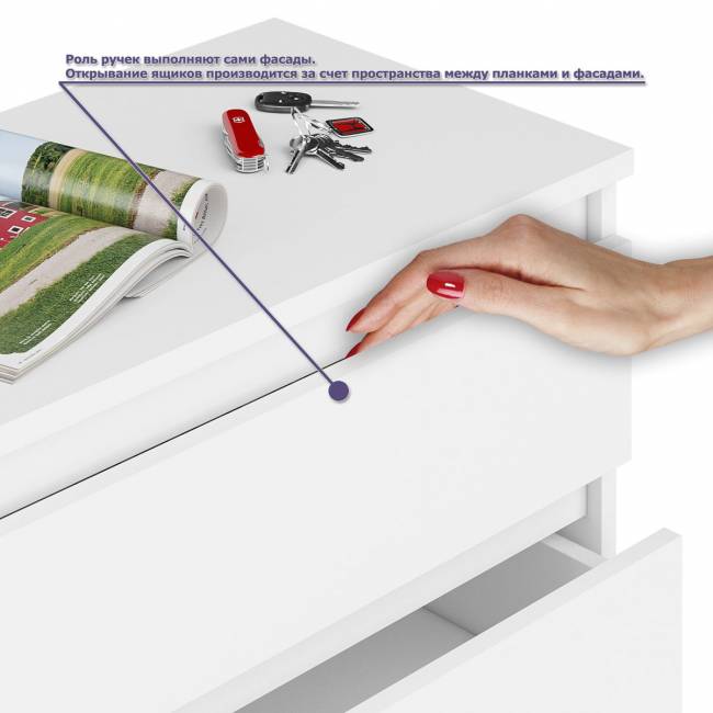Комод Мори МК-1200 6 ящиков и компьютерный стол МС-6 три ящика справа цвет белый Комод Мори МК-1200 6 ящиков и компьютерный стол МС-6 три ящика справа цвет белый