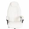 Кресло BOSS Lux кож/зам, белый, 36-01 белый кож/зам