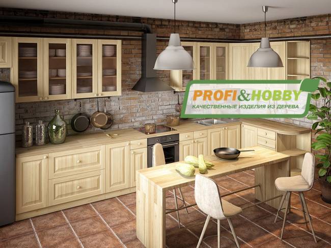 Шкаф навесной 450 х 300 х 720 под стекло, сосна, без покраски