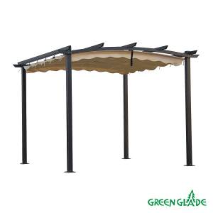 Тент садовый Green Glade 1152 3х3м полиэстер Тент садовый Green Glade 1152 3х3м полиэстер