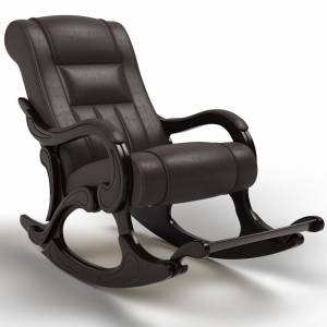 Кресло-качалка Родос, экокожа венге Кресло-качалка Родос, экокожа венге
