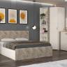 Спальня Амели № 9 цвет шёлковый камень/бетон чикаго беж