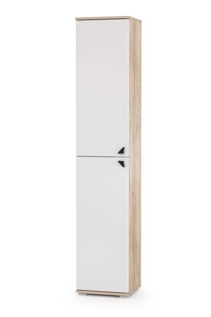 Два компьютерных стола Бостон с навесными шкафами и пеналом цвет дуб эндгрейн элегантный/фасады МДФ милк рикамо софт Два компьютерных стола Бостон с навесными шкафами и пеналом цвет дуб эндгрейн элегантный/фасады МДФ милк рикамо софт