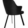 Стул DikLine 345 K21 черный, ножки черные