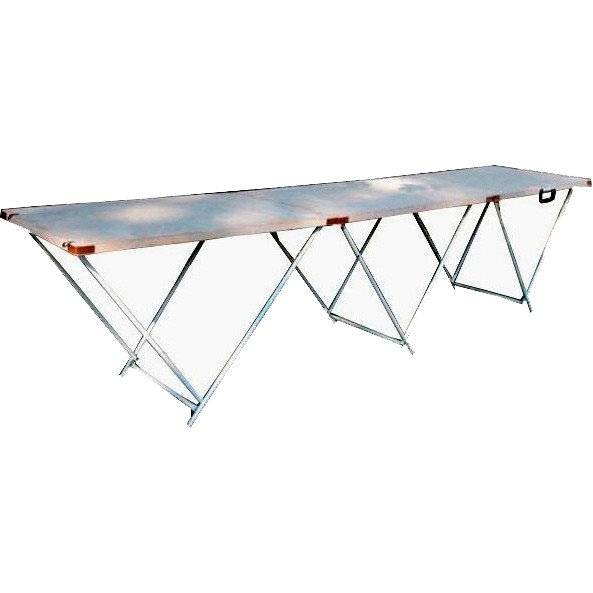 Стол для торговли раскладной 2,7х0,6 м