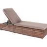 "Рим" шезлонг с подушкой, цвет коричневый "Рим" шезлонг с подушкой, цвет коричневый