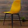Стул Туссе чёрный /жёлтый