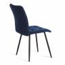 Стул обеденный Bari велюр, 46х55х89, Blue (синий) синий велюр
