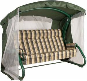 Садовые качели "Толедо" Премиум (Зеленые) Садовые качели "Толедо" Премиум (Зеленые)