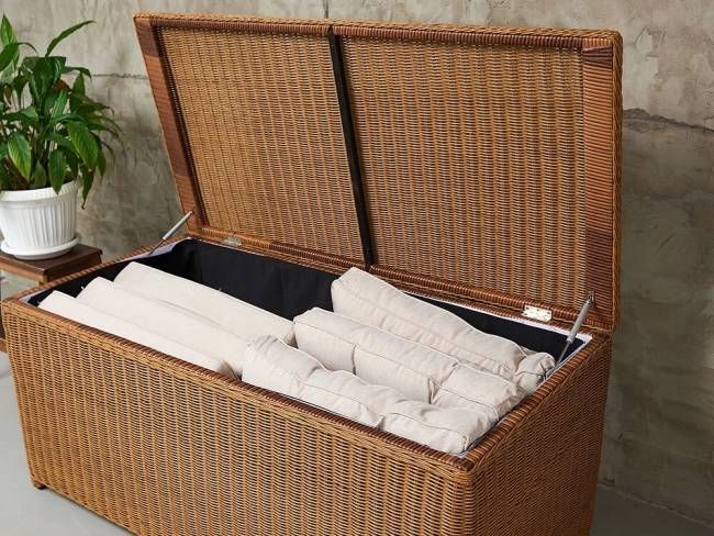 Сундук для хранения "KARL 120", соломенный Сундук для хранения "KARL 120", соломенный