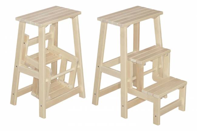Табурет-стремянка Марк, Натуральное дерево Табурет-стремянка Марк, Натуральное дерево