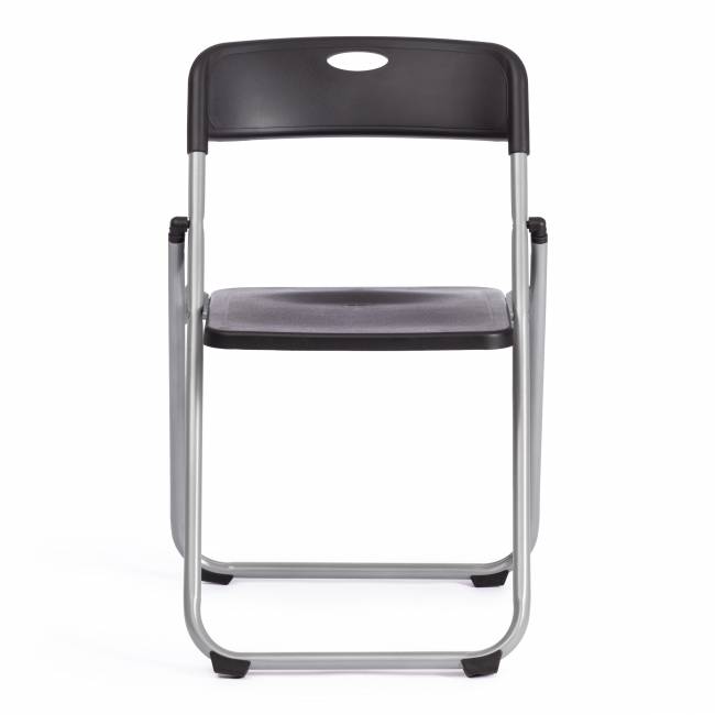 Стул складной FOLDER (mod. 3017H) / 1 шт. в упаковке каркас: металл, сиденье/спинка: пластик, 49 x 46.5 x 73.5 см, black (черный) / grey (серый) черный, серый каркас: металл, сиденье/спинка: пластик