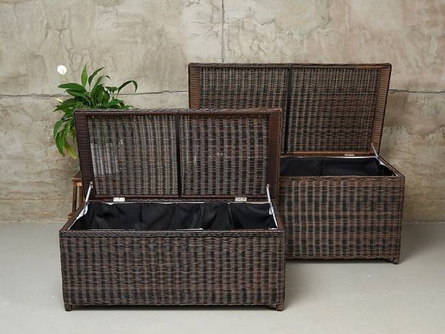 Набор из 2-х сундуков "KARL (140 и 120)", темно-коричневый