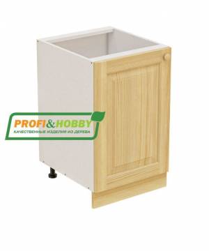 Тумба 500х530х720 + фасад сосна без покраски