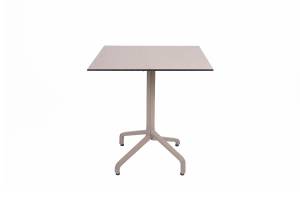 Стол складной квадратный Frasca Mini 70*70, тортора (база + столешница)