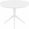 Стол пластиковый Sky Table Ø105 белый Ø1050х740 мм