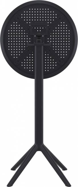 Стол пластиковый барный складной Sky Folding Bar Table 60 черный Ø600х1080 мм