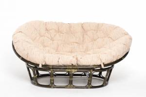 Кресло "MAMASAN" олива  рогожка