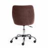Кресло SWAN флок , коричневый, 6 коричневый флок