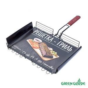 Двойная объемная решетка-гриль антипригарная 7001 Двойная объемная решетка-гриль антипригарная 7001