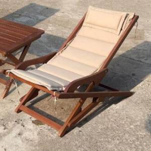 Складное кресло-шезлонг AFM-709A Beige, бежевый