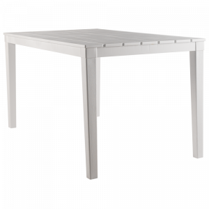 Стол пластиковый Прованс прямоугольный, белый