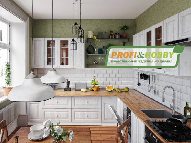 Шкаф навесной 300 х 300 х 360, сосна, без покраски