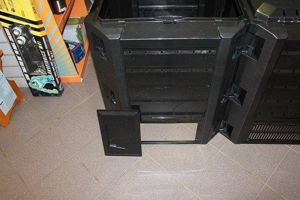 Компостер садовый 800 л MODULE IKSM800C-S411 черный