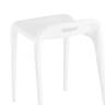 Табурет Sletten пластик белый