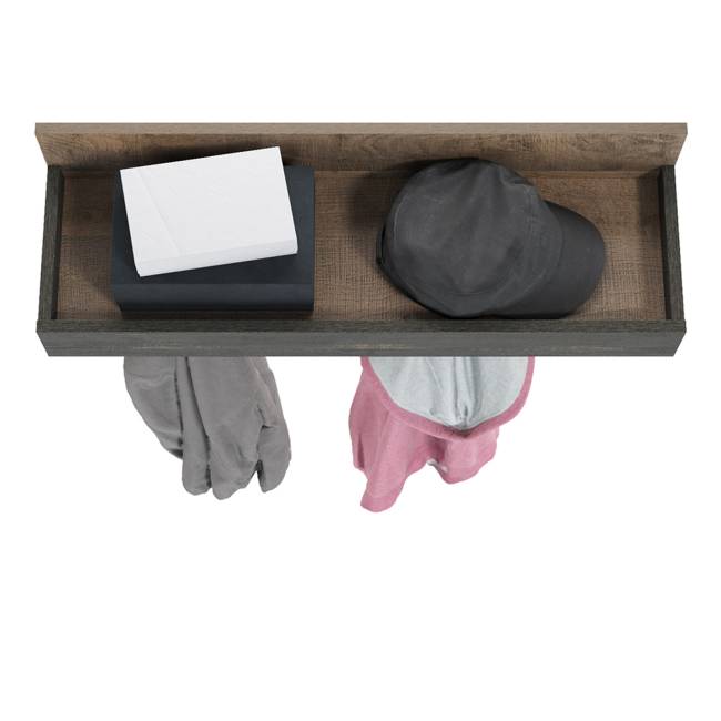 Вешалка Трувор 15.04 цвет дуб гранж песочный/интра