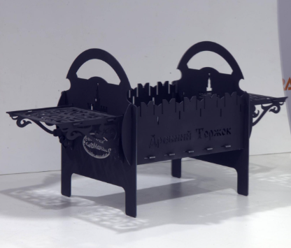 Мангал разборный "Кремлевский", сталь AISI304, 3мм