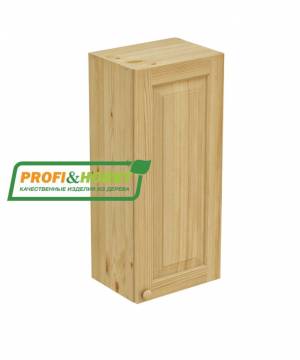 Шкаф навесной 450 х 300 х 900 филенка, сосна, без покраски