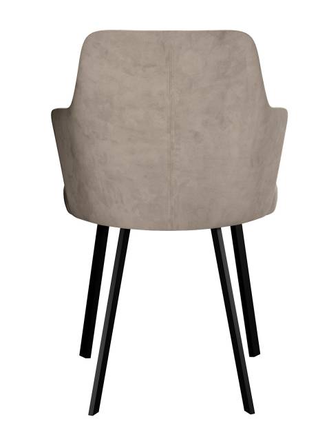 Стул DikLine 245 поворотный, К4 капучино, ножки черные