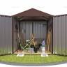 Хозблок SKOGGY секционный с двускатной крышей 2 х 2 м, шоколадный Хозблок SKOGGY секционный с двускатной крышей 2 х 2 м, шоколадный