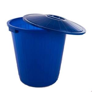 Бак круглый с крышкой 60 л.