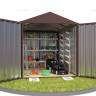 Хозблок SKOGGY секционный с двускатной крышей 3 х 2 м, шоколадный Хозблок SKOGGY секционный с двускатной крышей 3 х 2 м, шоколадный