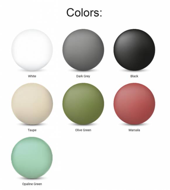 Стол пластиковый складной Helen Folding Table Ø60 марсала Ø600х740 мм