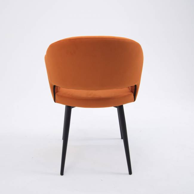 Стул Пичч чёрный / оранжевый Стул Пичч чёрный / оранжевый