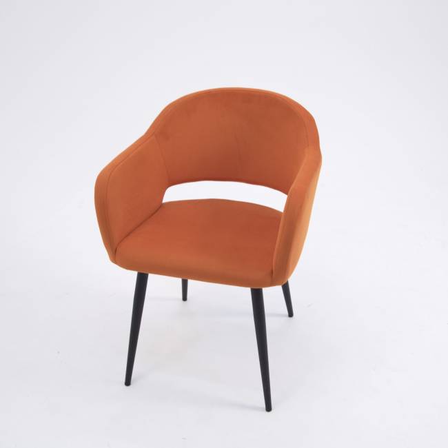 Стул Пичч чёрный / оранжевый Стул Пичч чёрный / оранжевый