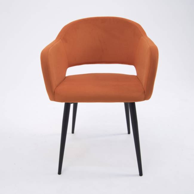 Стул Пичч чёрный / оранжевый Стул Пичч чёрный / оранжевый