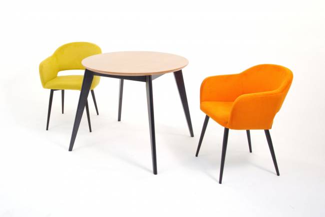 Стул Пичч чёрный / оранжевый Стул Пичч чёрный / оранжевый