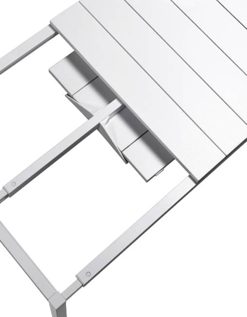 Стол пластиковый раздвижной Rio 210 Extensibile белый 2100-2800х1000х760 мм