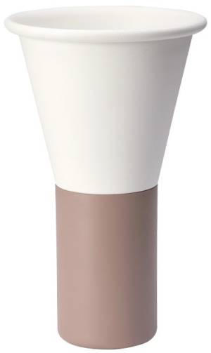 Ваза для цветов Mimosa лен, карамельный Ø195х310 мм