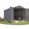 Хозблок SKOGGY секционный с двускатной крышей 5 х 2 м, брутальный серый Хозблок SKOGGY секционный с двускатной крышей 5 х 2 м, брутальный серый
